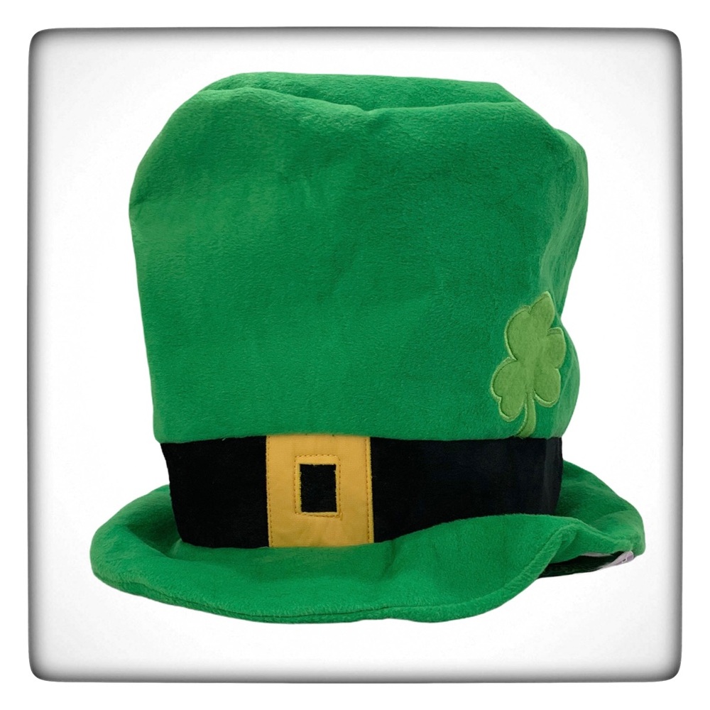 St Patrick Tall Top Hat Unisex Costume NWT